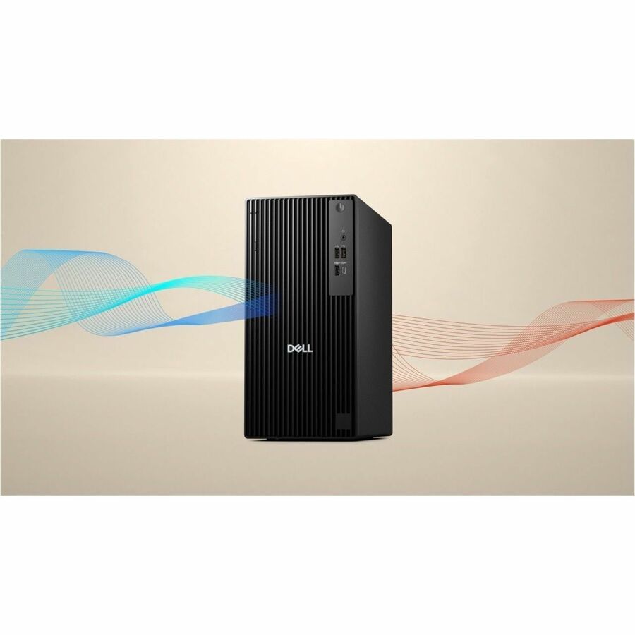 Alternate-Image2 Image for Dell Pro QCT1255 Desktop Computer - AMD Ryzen 7 PRO 8700G - 16 GB - 512 GB PCI Express NVMe 4.0 SSD - Tower