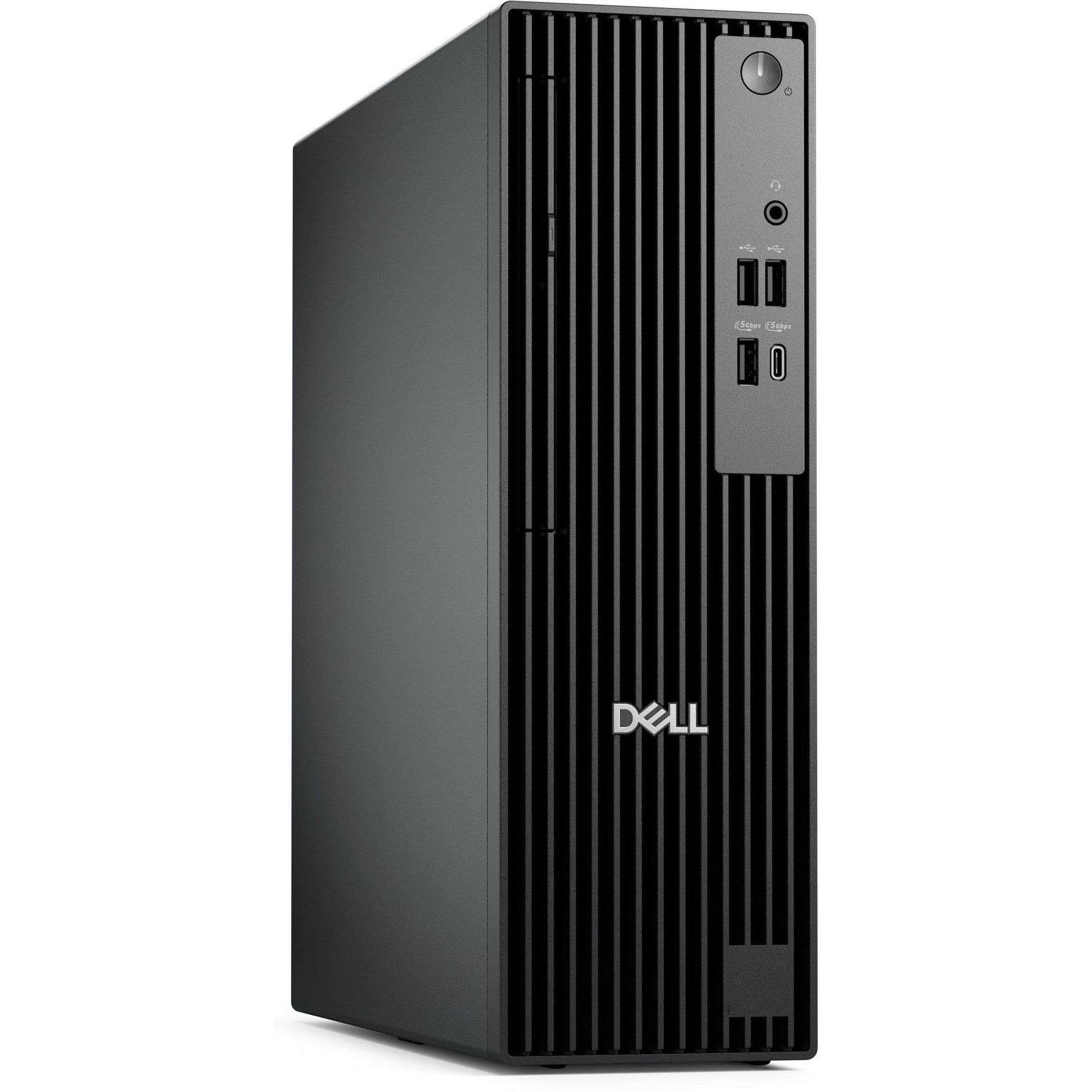 Main Image for Dell Pro Slim QCS1255 Desktop Computer - AMD Ryzen 5 PRO 8500G - 16 GB - 512 GB PCI Express NVMe 4.0 SSD - Slim PC - Standard Black
