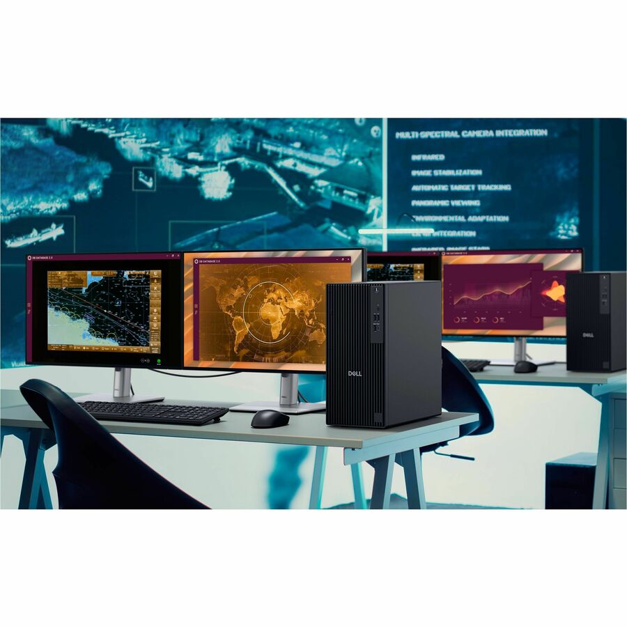 Life-Style Image for Dell Pro QCT1255 Desktop Computer - AMD Ryzen 5 PRO 8500G - 16 GB - 512 GB PCI Express NVMe 4.0 SSD - Tower