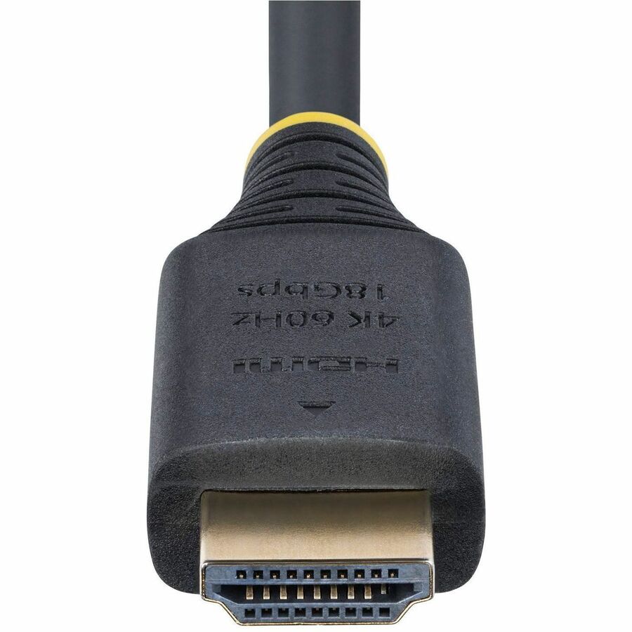 Alternate-Image4 Image for StarTech 8ft (2.4m) Premium Certified High Speed HDMI Cable, 4K 60Hz/1440p 144Hz, 18Gbps, UHD HDMI 2.0 Cord, TPE Jacket