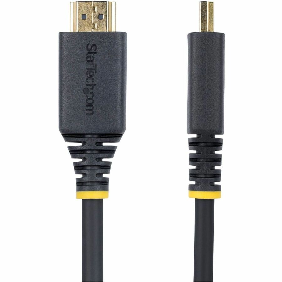 Alternate-Image2 Image for StarTech 8ft (2.4m) Premium Certified High Speed HDMI Cable, 4K 60Hz/1440p 144Hz, 18Gbps, UHD HDMI 2.0 Cord, TPE Jacket