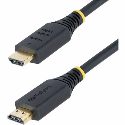 Alternate-Image1 Image for StarTech 8ft (2.4m) Premium Certified High Speed HDMI Cable, 4K 60Hz/1440p 144Hz, 18Gbps, UHD HDMI 2.0 Cord, TPE Jacket