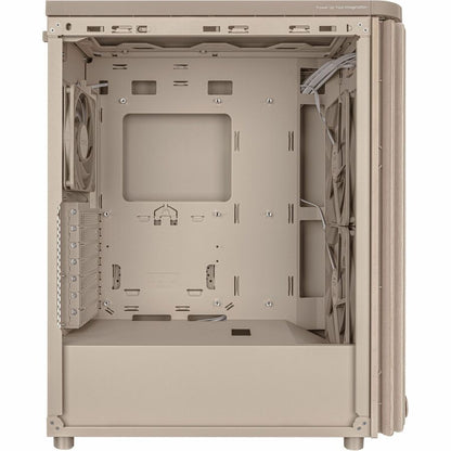 Alternate-Image1 Image for Asus ProArt PA401 Wood Edition Beige - Mesh Panel Computer Case