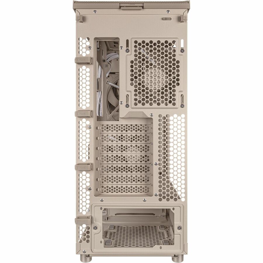 Rear Image for Asus ProArt PA401 Wood Edition Beige - Mesh Panel Computer Case