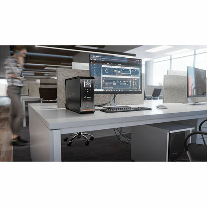 Alternate-Image1 Image for Vertiv PowerUPS 200 Standard Line Interactive PSA6-1000LVT, 1000VA/625W, AVR, USB Charging, Color LCD, User-Replaceable Battery, 8 NEMA Outlets, Three-Year Warranty
