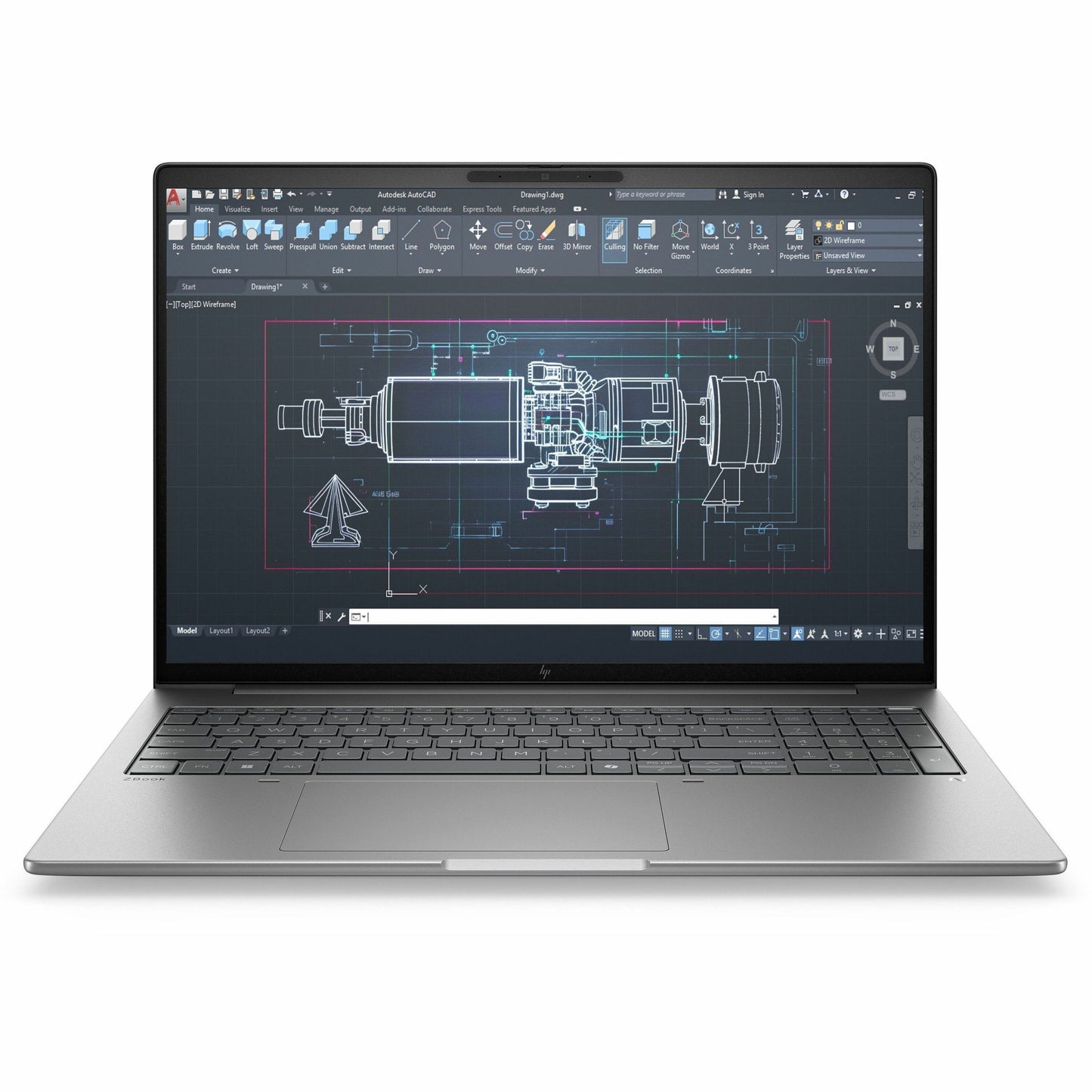 Main Image for HP ZBook 8 G1i 16" Mobile Workstation - Intel Core Ultra 7 2nd Gen 255H - 32 GB - 1 TB SSD - English Keyboard - Meteor Silver
