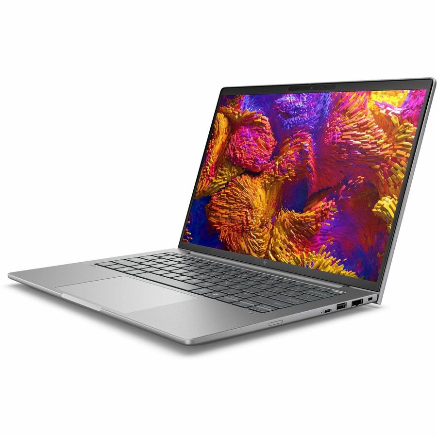 Left Image for HP ZBook 8 G1ak 14" Touchscreen Mobile Workstation - AMD Ryzen AI 7 PRO 350 - 32 GB - 512 GB SSD - English Keyboard - Meteor Silver