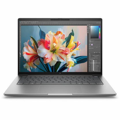 Front Image for HP ZBook 8 G1i 14" Mobile Workstation - Intel Core Ultra 7 2nd Gen 255H - 32 GB - 1 TB SSD - English Keyboard - Meteor Silver