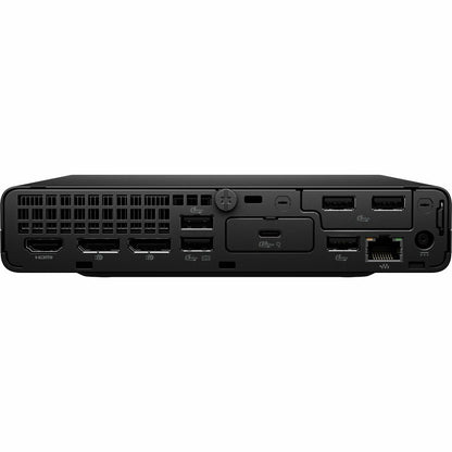 Rear Image for HP ProDesk 4 G1i Desktop Computer - Intel Core Ultra 7 265T - vPro Technology - 32 GB - 512 GB PCI Express NVMe SSD - Mini PC - Jack Black