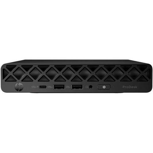 Main Image for HP ProDesk 4 G1i Desktop Computer - Intel Core Ultra 7 265T - vPro Technology - 32 GB - 512 GB PCI Express NVMe SSD - Mini PC - Jack Black