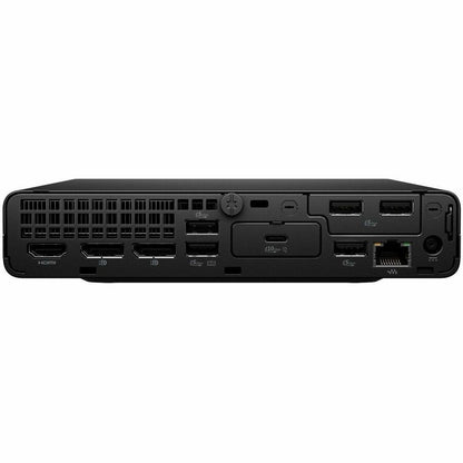 Rear Image for HP ProDesk 4 G1i Desktop Computer - Intel Core Ultra 7 265T - vPro Technology - 16 GB - 256 GB PCI Express NVMe SSD - Mini PC - Jack Black