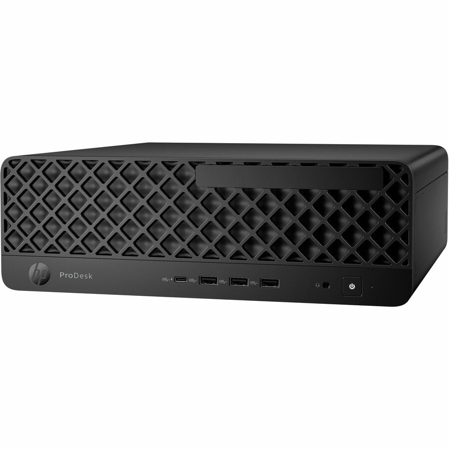 Left Image for HP ProDesk 4 G1i Desktop Computer - Intel Core Ultra 5 225 - 16 GB - 512 GB PCI Express NVMe SSD - Small Form Factor - Jack Black