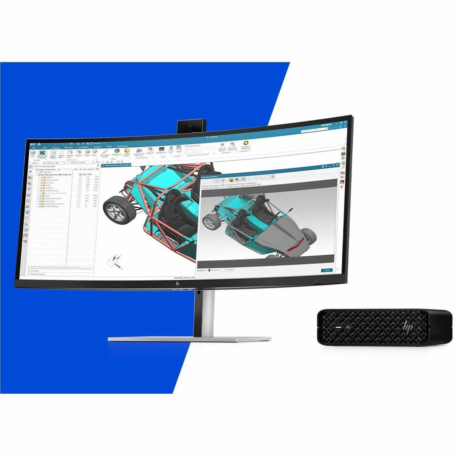 Alternate-Image4 Image for HP Z2 Mini G1i Workstation - 1 x Intel Core Ultra 5 2nd Gen 235 - 16 GB - 512 GB SSD - Mini PC - Black