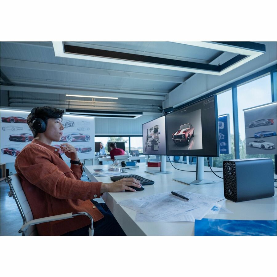 Alternate-Image4 Image for HP Z2 Mini G1a Workstation - 1 x AMD Ryzen AI MAX PRO 390 - 32 GB - 512 GB SSD - Mini PC - Black