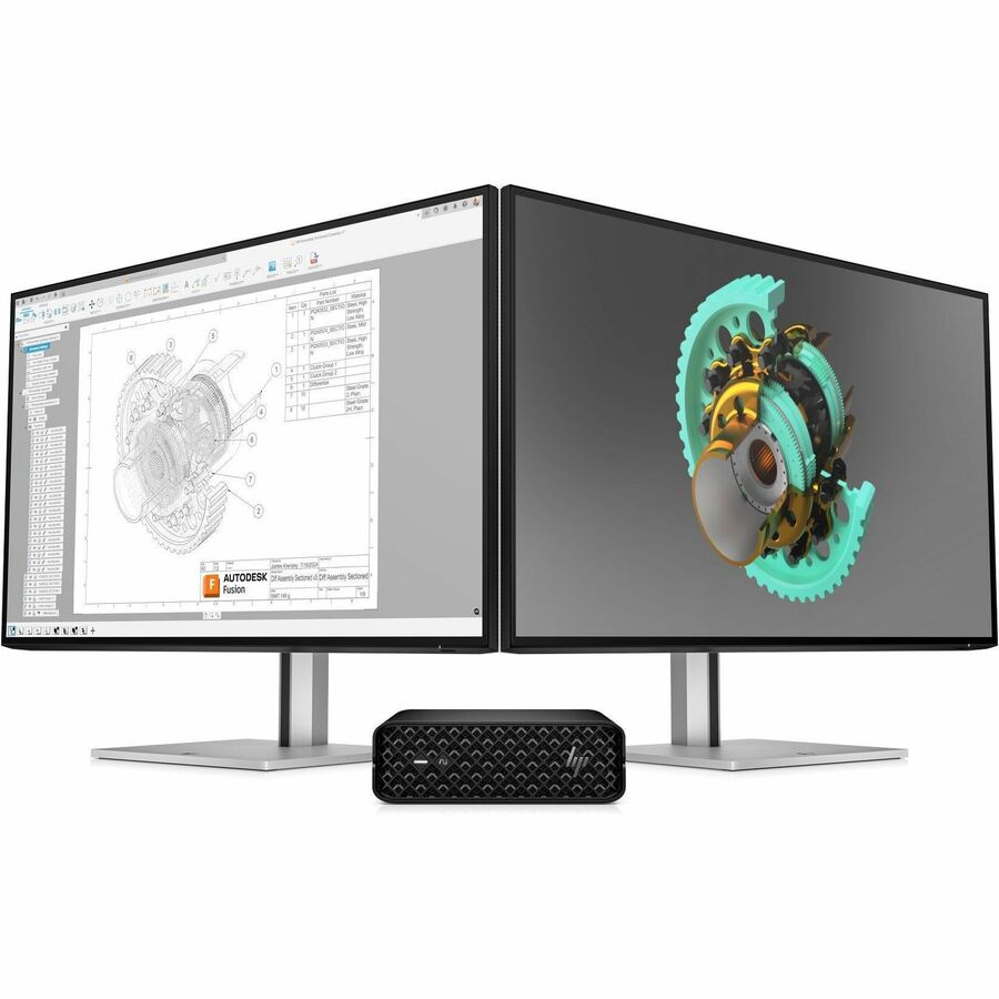Alternate-Image9 Image for HP Z2 Mini G1i Workstation - 1 x Intel Core Ultra 7 265 - 32 GB - 512 GB SSD - Mini PC - Black
