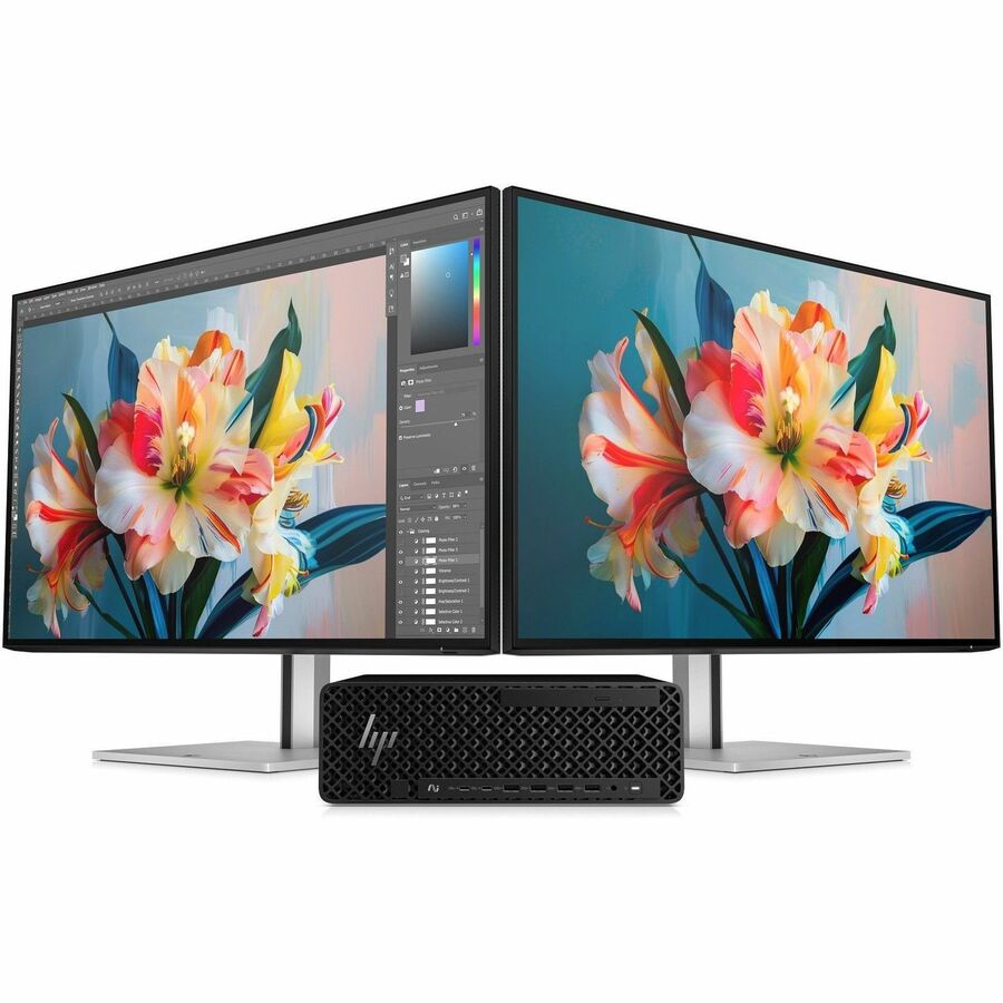 Alternate-Image1 Image for HP Z2 G1i Workstation - 1 x Intel Core Ultra 5 2nd Gen 235 - 16 GB - 1 TB SSD - Small Form Factor - Black