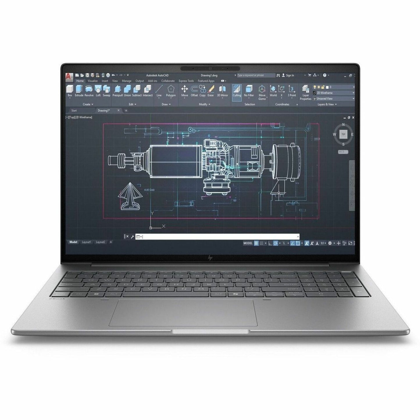 Main Image for HP ZBook 8 G1i 16" Mobile Workstation - WUXGA - 60 Hz - Intel Core Ultra 7 265H - vPro Technology - 32 GB - 1 TB SSD - English Keyboard - Meteor Silver