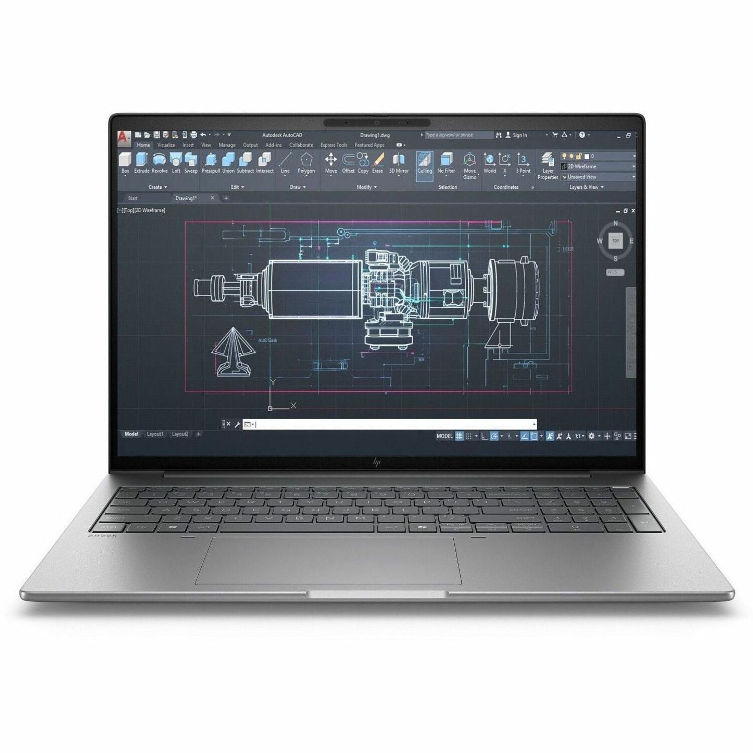 Main Image for HP ZBook 8 G1i 16" Mobile Workstation - WUXGA - 60 Hz - Intel Core Ultra 7 265H - vPro Technology - 32 GB - 1 TB SSD - English Keyboard - Meteor Silver