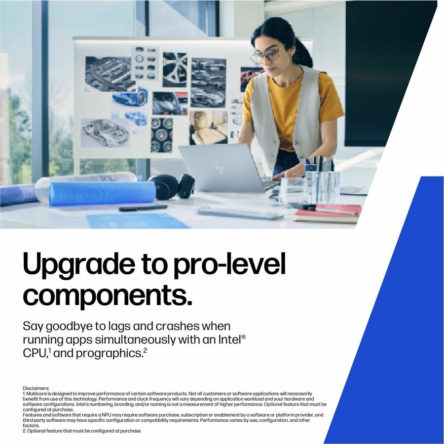 Alternate-Image1 Image for HP ZBook 8 G1i 16" Mobile Workstation - WUXGA - 60 Hz - Intel Core Ultra 7 255H - 16 GB - 512 GB SSD - English Keyboard - Meteor Silver