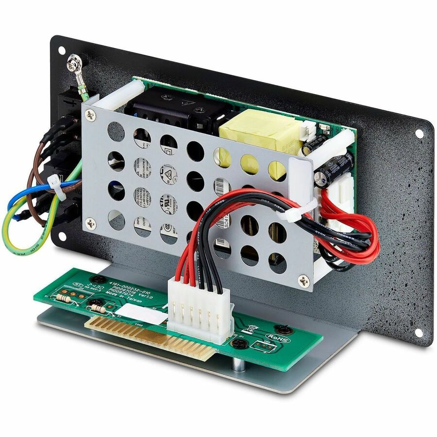 Alternate-Image1 Image for StarTech Redundant Power Supply Unit for MCM15-MEDIA-CHASSIS, 130W AC, 100-240V Input, Tool-Free, Hot-Swappable, Fanless Cooling, TAA