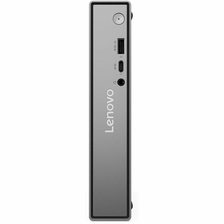 Front Image for Lenovo ThinkCentre neo 55q Gen 6 13GN0017US Desktop Computer - AMD Ryzen 5 220 - 16 GB - 512 GB PCI Express NVMe 4.0 x4 SSD - Tiny - Black