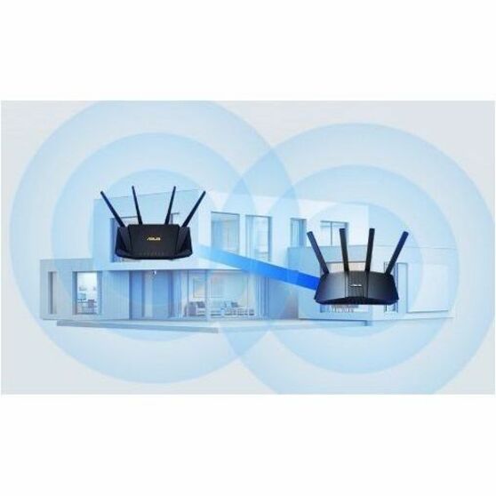 Alternate-Image5 Image for Asus RT-BE55 Wi-Fi 7 IEEE 802.11 a/b/g/n/ac/ax/be Ethernet Wireless Router