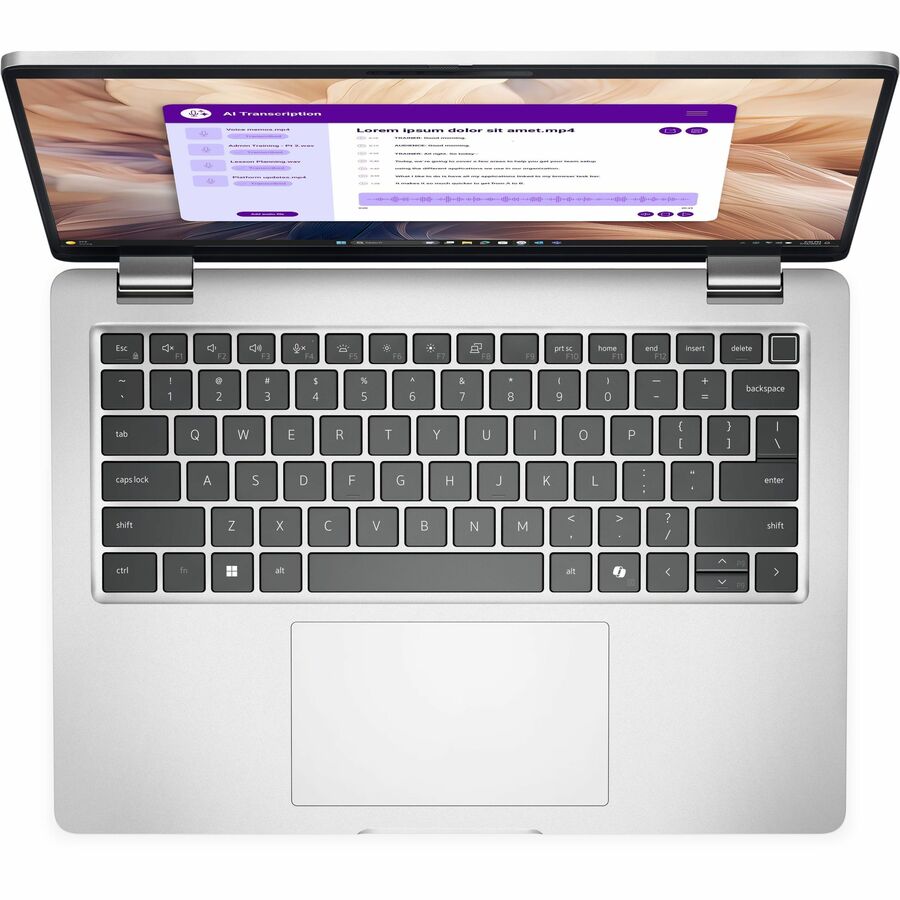 Alternate-Image9 Image for Dell Pro 14 Plus PB14250 14" Touchscreen Clamshell Copilot+ PC Notebook - Full HD Plus - Intel Core Ultra 5 236V - vPro Technology - 16 GB - 512 GB SSD - English (US) Keyboard