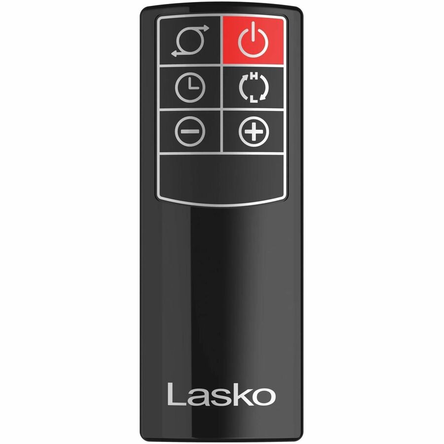 Alternate-Image5 Image for Lasko 1500W Electric Oscillating Ceramic Tower Space Heater with Remote, CT22835,Black