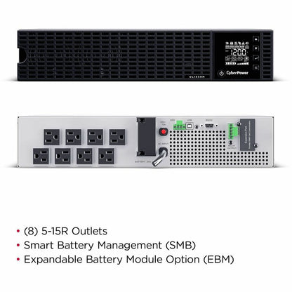 Alternate-Image3 Image for CyberPower OL1K5RM Essential Online UPS Systems