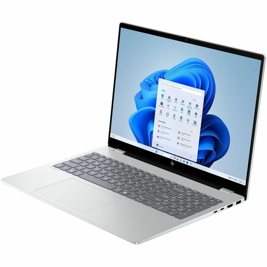 Alternate-Image2 Image for HP OmniBook 7 16-ay0000 16-ay0075cl 16" Touchscreen Notebook - 2K - 120 Hz - Intel Core Ultra 7 255H - 32 GB - 1 TB SSD - Glacier Silver Aluminum