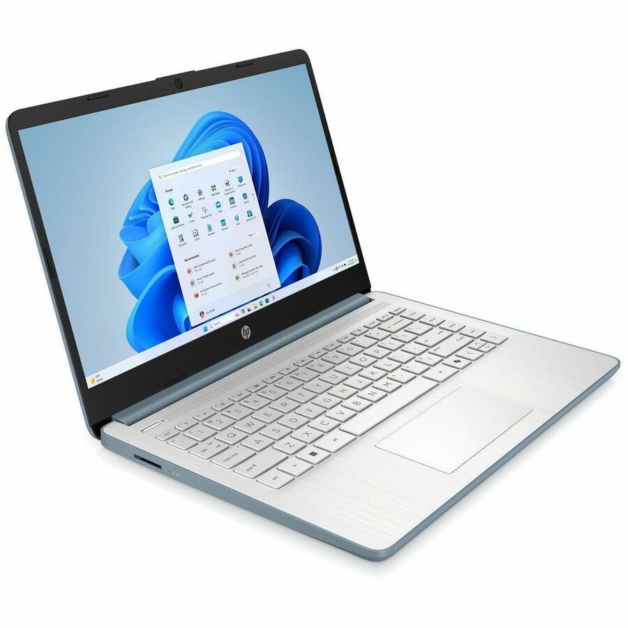 Right Image for HP 14-d6000 14-dq6103ds 14" Touchscreen Notebook - HD - Intel N-Series N150 - 4 GB - 128 GB Flash Memory - Natural Silver, Moonlight Blue
