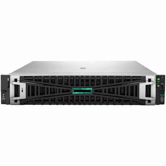 Main Image for HPE ProLiant DL380 Gen12 2U Rack Server - 1 x Intel Xeon 6505P 2.20 GHz - 64 GB RAM - 960 GB SSD - (2 x 480GB) SSD Configuration - Serial ATA/600, 12Gb/s SAS, NVMe Controller