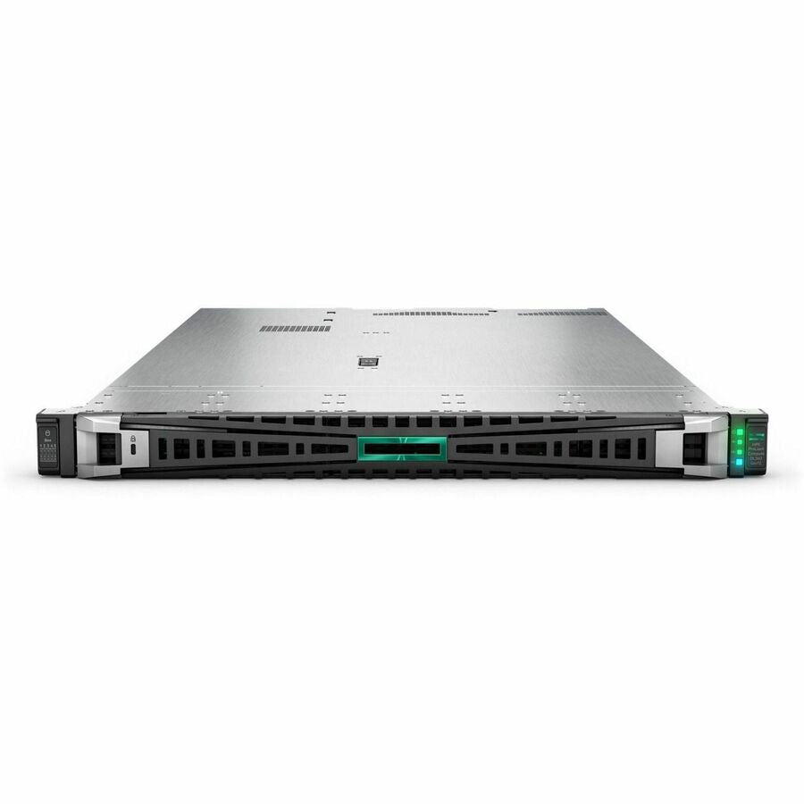 Front Image for HPE ProLiant DL360 Gen12 1U Rack Server - 1 x Intel Xeon 6517P 3.20 GHz - 64 GB RAM - Serial ATA/600, 12Gb/s SAS, NVMe Controller