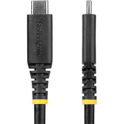 Alternate-Image3 Image for StarTech 6ft (1.8m) USB4 Cable, 20Gbps, USB-IF Certified USB-C Cable, 240W PD EPR, 4K 120Hz DP 2.1, TPE Jacket, Black USB-C Cord