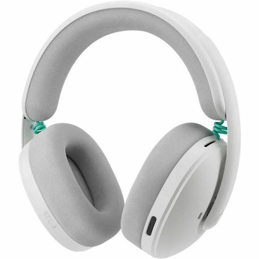 Left Image for Logitech G325 LIGHTSPEED Wireless Bluetooth Gaming Headset, All-Day Comfort, Built-In Mic with Noise Reduction, 24-Bit Audio, Switch, White
