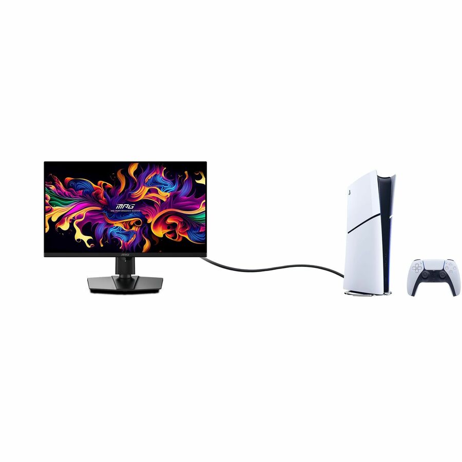 Alternate-Image2 Image for MSI 271QR QD-OLED X50 27" Class WQHD Gaming OLED Monitor - 16:9 - Black