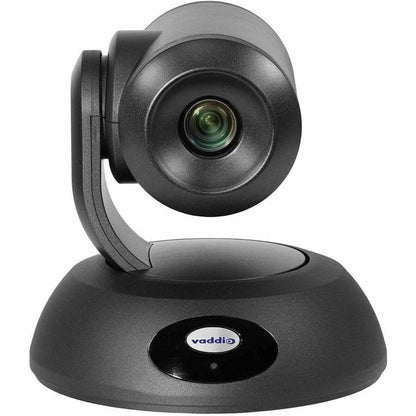 Front Image for Vaddio RoboSHOT 4K 12E HDBT PTZ Camera OneLINK HDMI Video Conferencing System - TAA Compliant - Black