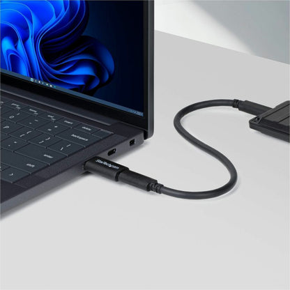 Alternate-Image2 Image for StarTech USB-A to USB-C Adapter, USB-A Male to USB-C Female Converter, USB 10Gbps, 5V 900mA, USB to USB C Adapter