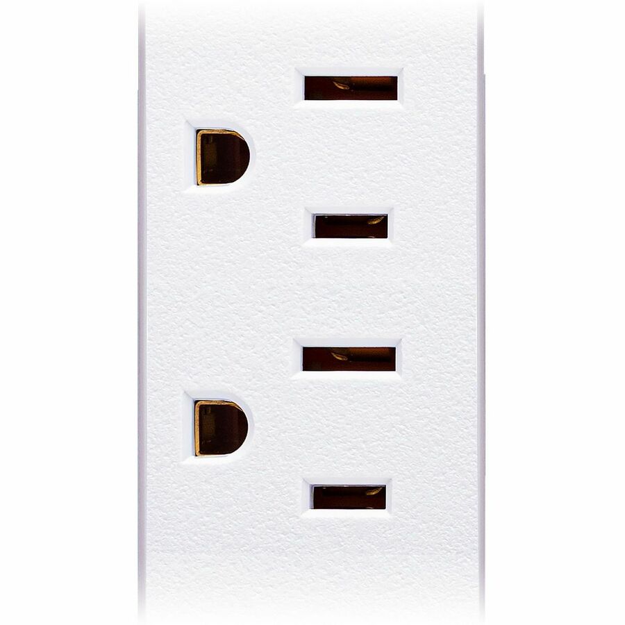 Alternate-Image6 Image for CyberPower CSB6WS Essential 6 - Outlet Surge Protector with 1800 J Surge Suppression
