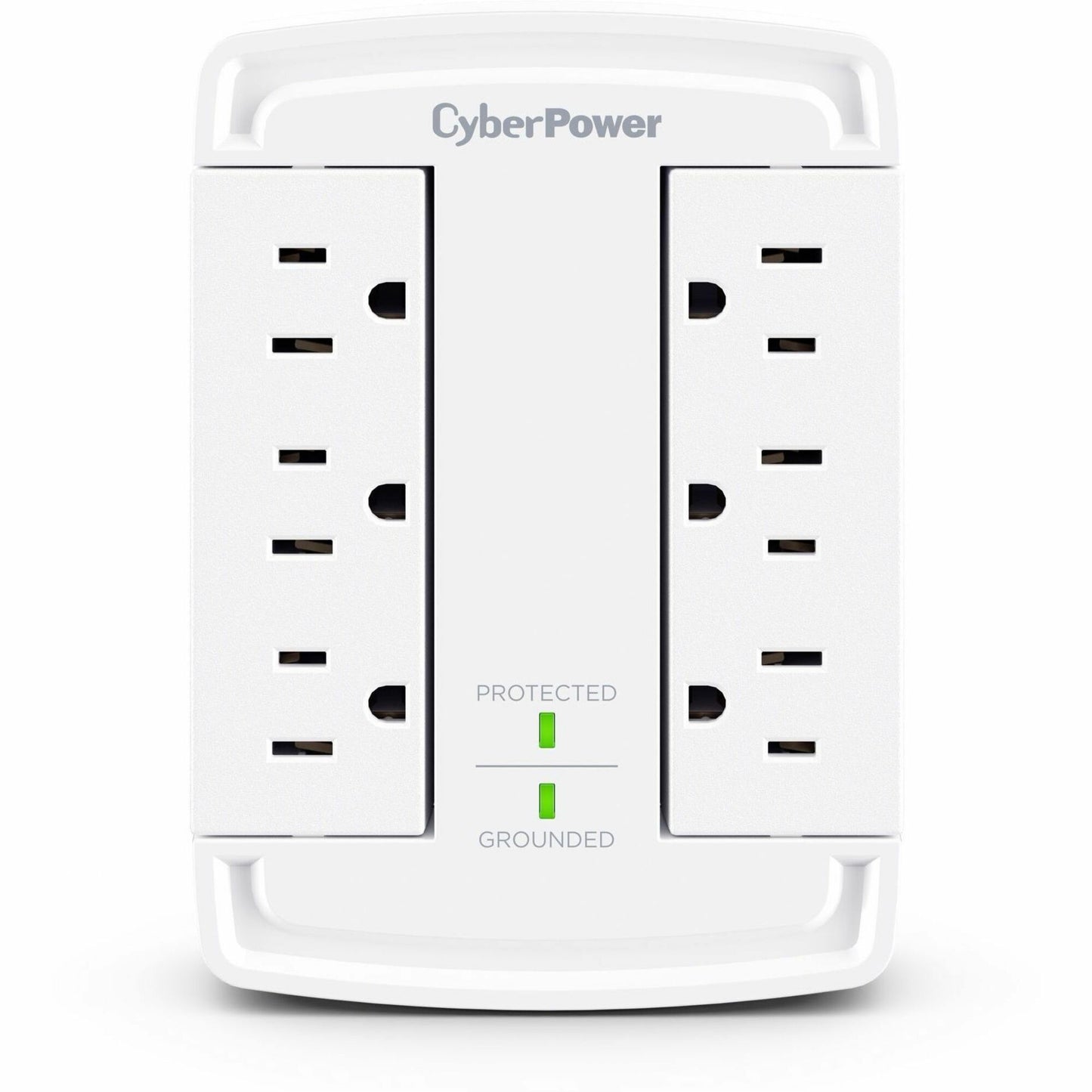 Main Image for CyberPower CSB6WS Essential 6 - Outlet Surge Protector with 1800 J Surge Suppression