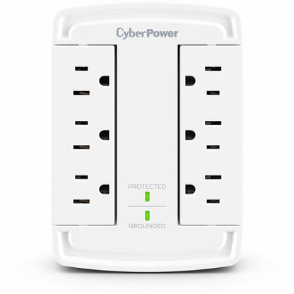 Main Image for CyberPower CSB6WS Essential 6 - Outlet Surge Protector with 1800 J Surge Suppression