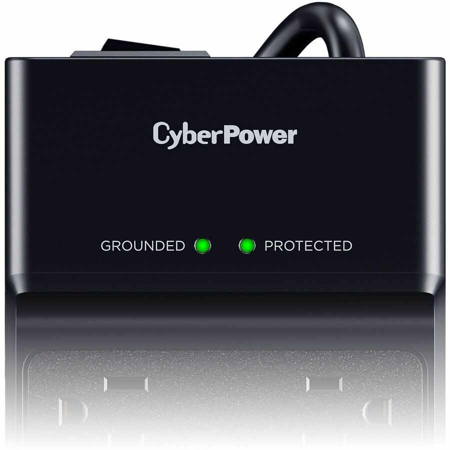 Alternate-Image6 Image for CyberPower CSB806R1 Essential 8 - Outlet Surge Protector with 4800 J Surge Suppression