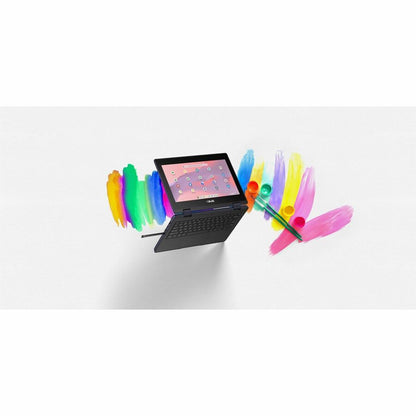 Alternate-Image3 Image for Asus Chromebook CZ11 Flip CZ1104F CZ1104FM4A-YZ84T 11.6" Touchscreen Rugged Convertible 2 in 1 Chromebook - HD - Octa-core (ARM Cortex A78 + Cortex A55) - 8 GB - 64 GB Flash Memory - Mineral Gray