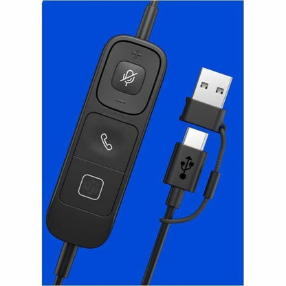 Alternate-Image3 Image for Poly Mission 615 Monaural USB Wired Headset (C01C3AA)