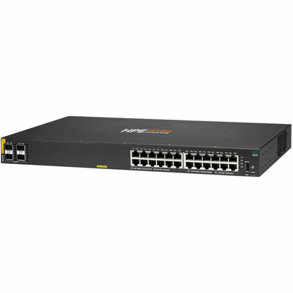Alternate-Image1 Image for Aruba CX 6000 24p 10M/100M/1G Class4 PoE 4p SFP 1G 370W Switch