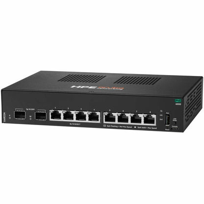 Alternate-Image1 Image for Aruba CX 6000 8p 10M/100M/1G 2p SFP 1G Switch
