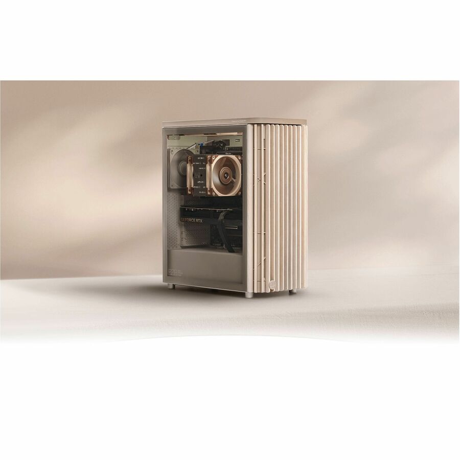 Alternate-Image7 Image for Asus ProArt PA401 Wood Edition Beige - Tempered Glass Panel