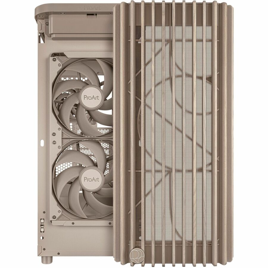 Alternate-Image3 Image for Asus ProArt PA401 Wood Edition Beige - Tempered Glass Panel