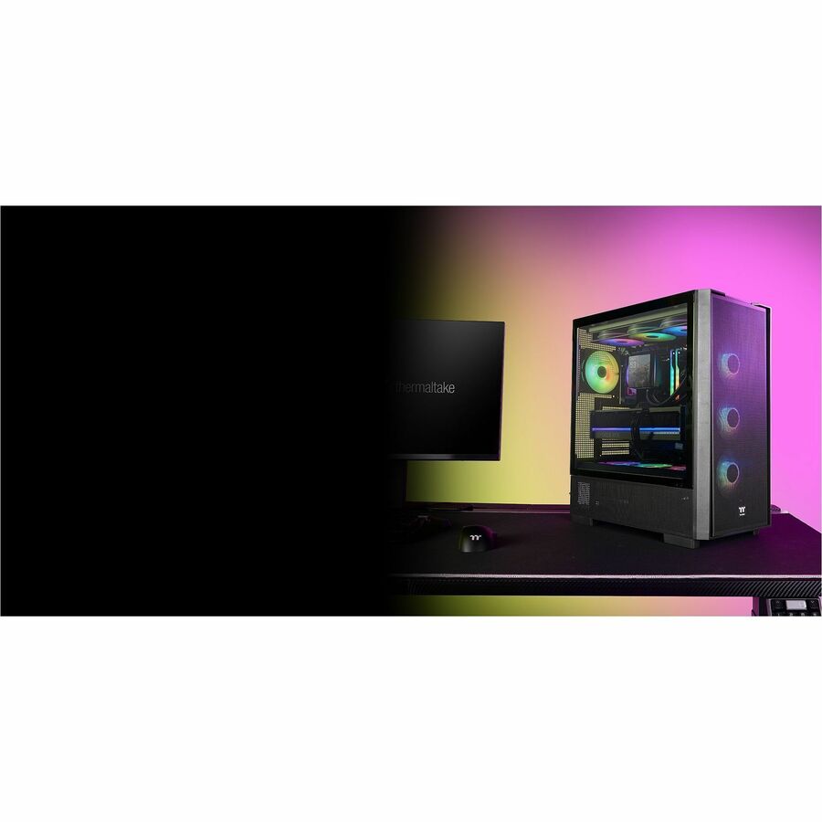 Alternate-Image9 Image for Thermaltake S380 TG ARGB Mid Tower Chassis