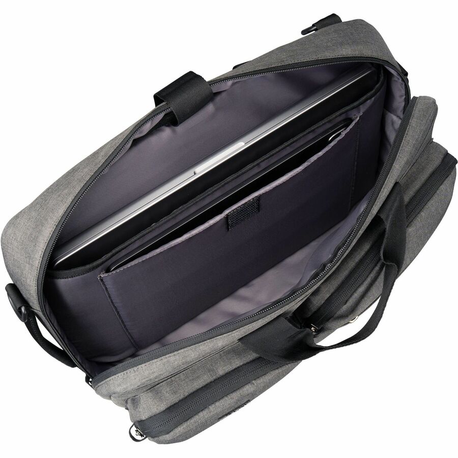 Alternate-Image3 Image for Targus Hybrid TBT94304GL Carrying Case (Backpack/Briefcase) for 15" to 16" Notebook - Gray - TAA Compliant